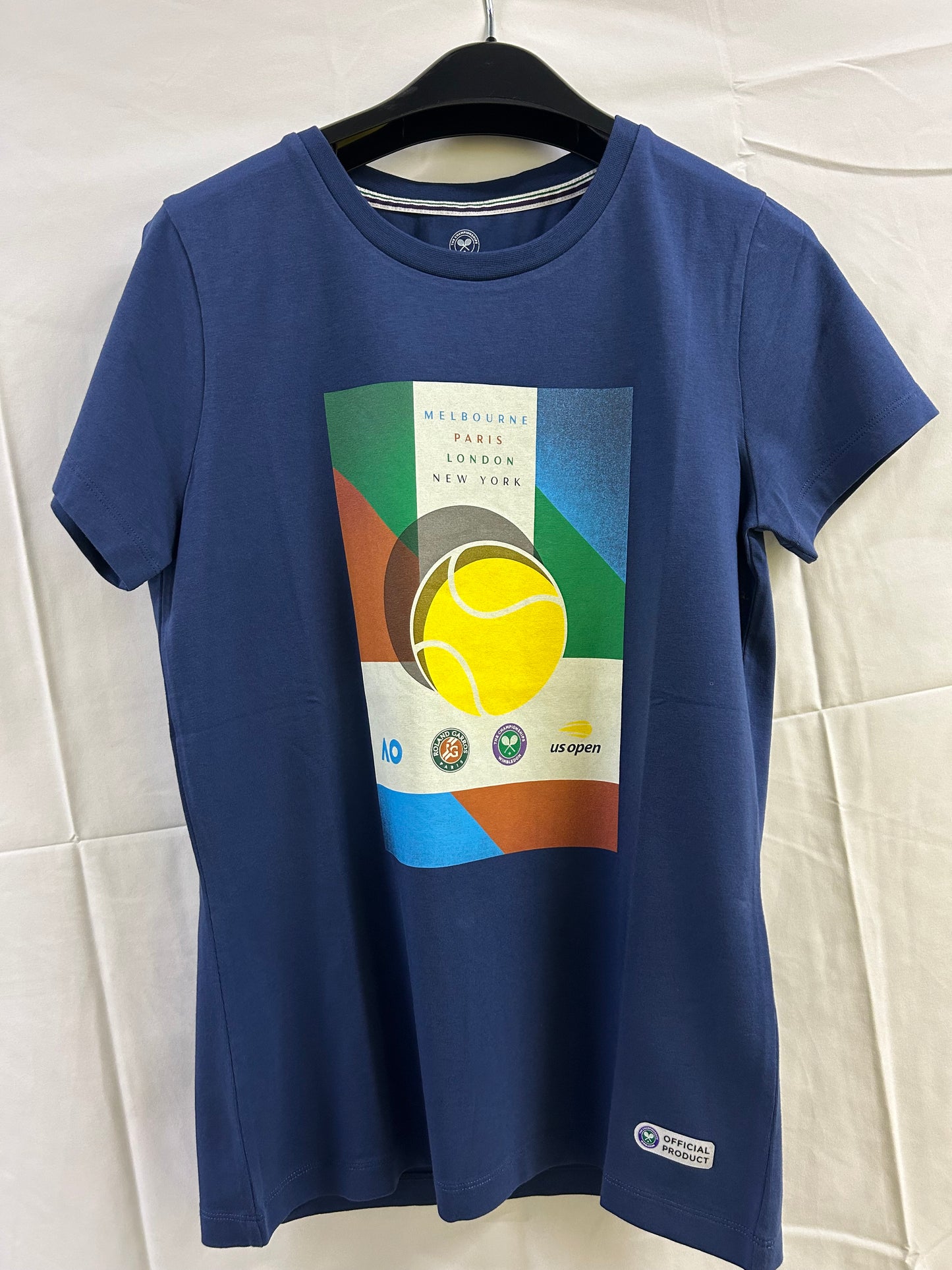 Ladies Size 6 Blue Wimbledon Tshirt