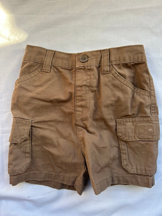 Baby 18-24 Months Brown Shorts Cargo with pockets