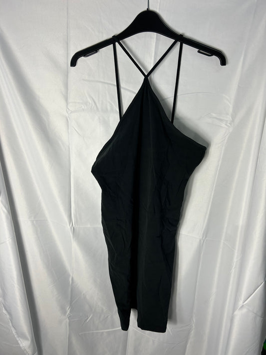 Ladies size Large - H&M black halter-neck strappy dress