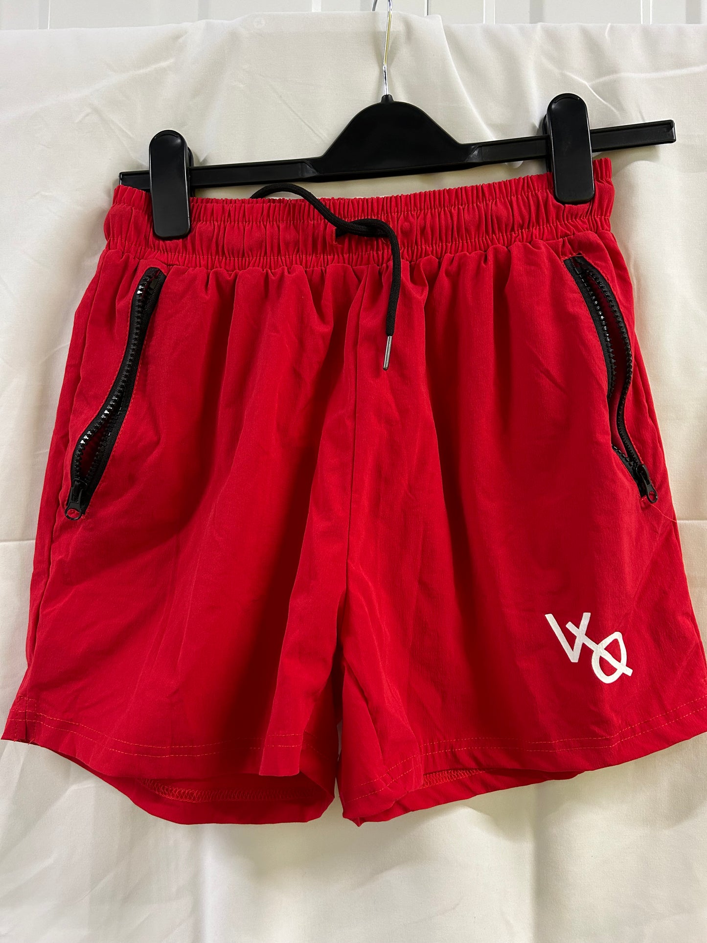 Kids Age 12-13 'XXL BOYS' VO Red Sport Shorts