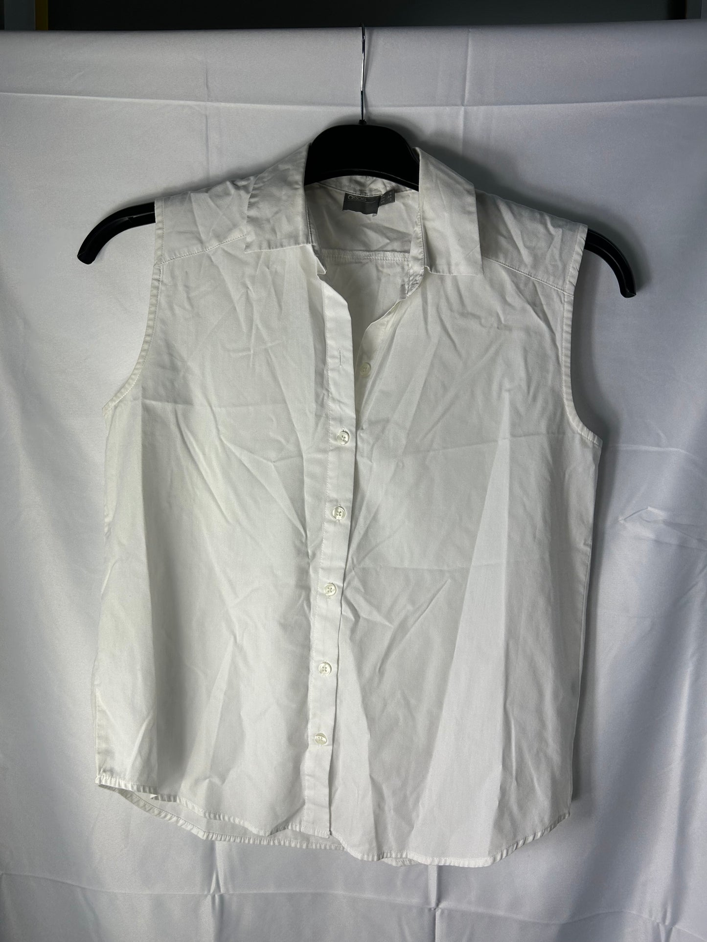 Ladies size 6 - white vest blouse ASOS