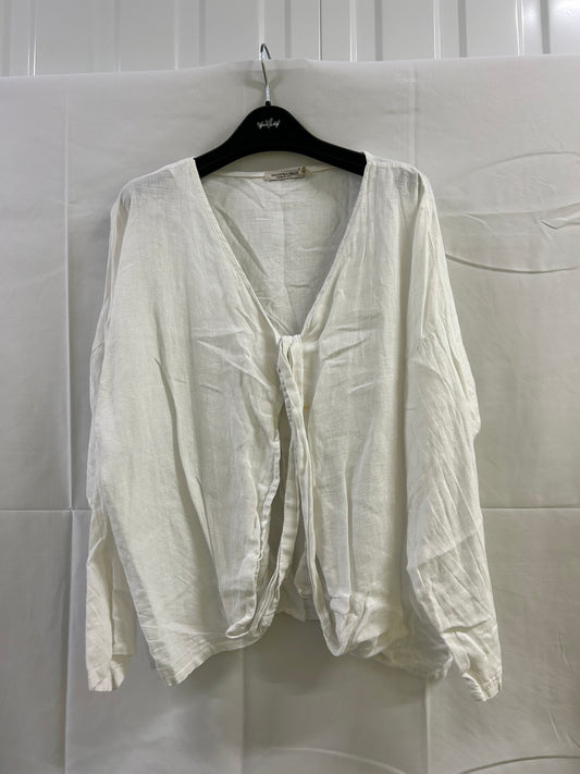 Ladies Size 18 Valentina White Top