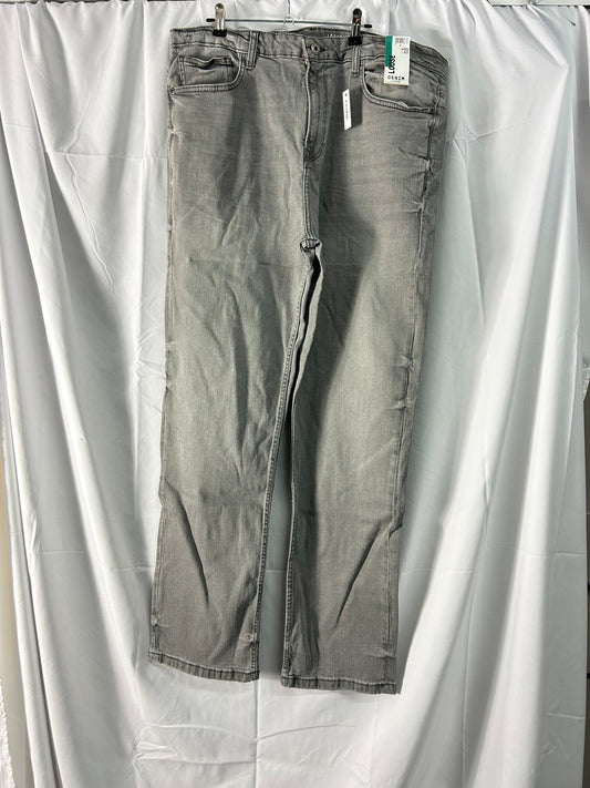 Men’s George@Asda grey loose jeans - size 40 inch waist x 32 inch waist -George@Asda