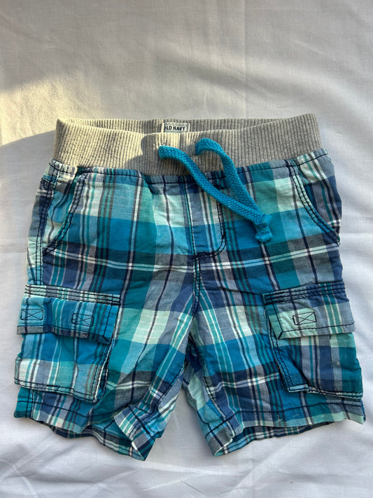 Baby 18-24 Months 'Old Navy' Blue Check Shorts