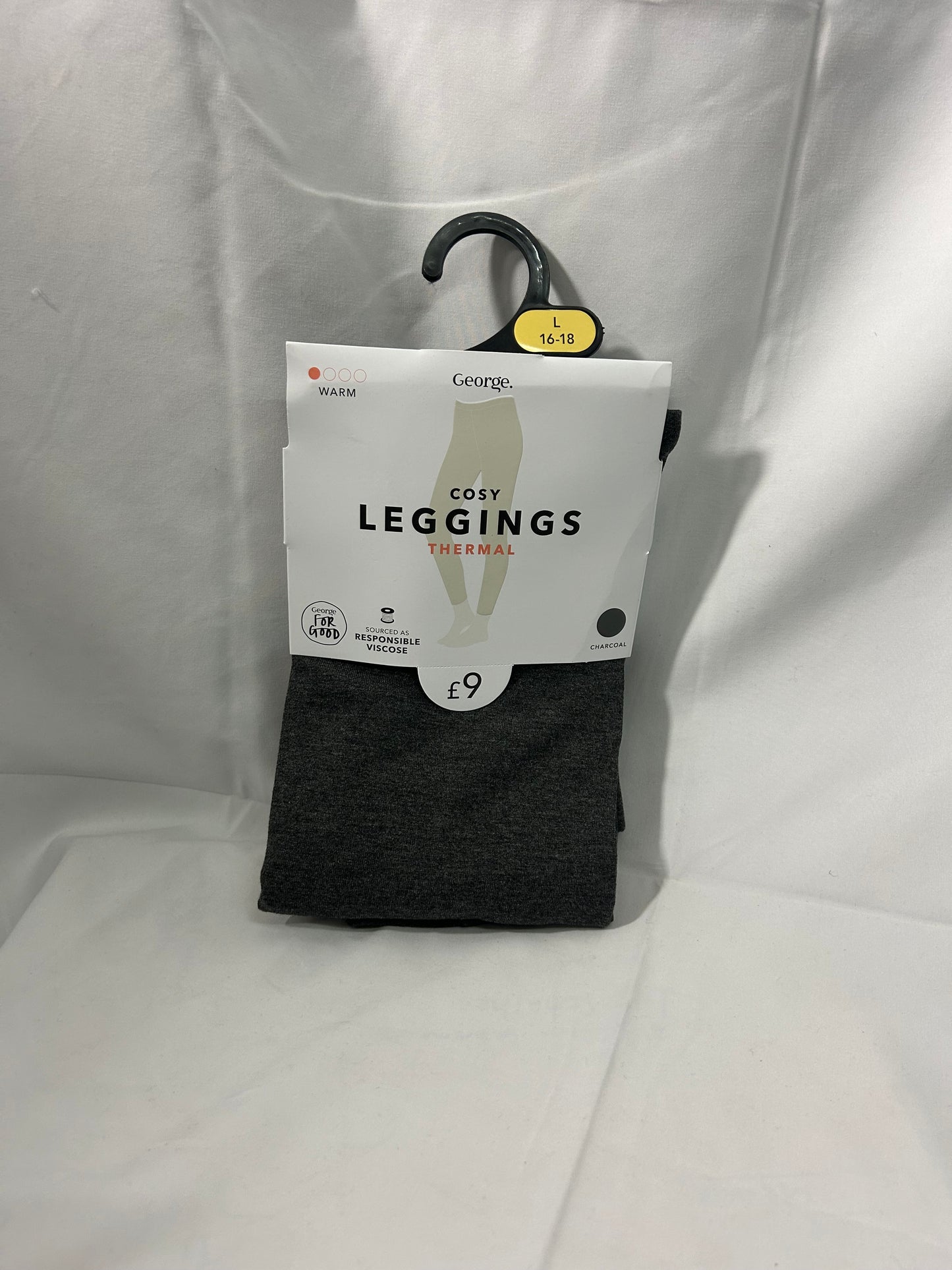 Ladies size large 16-18 - grey leggings George@Asda