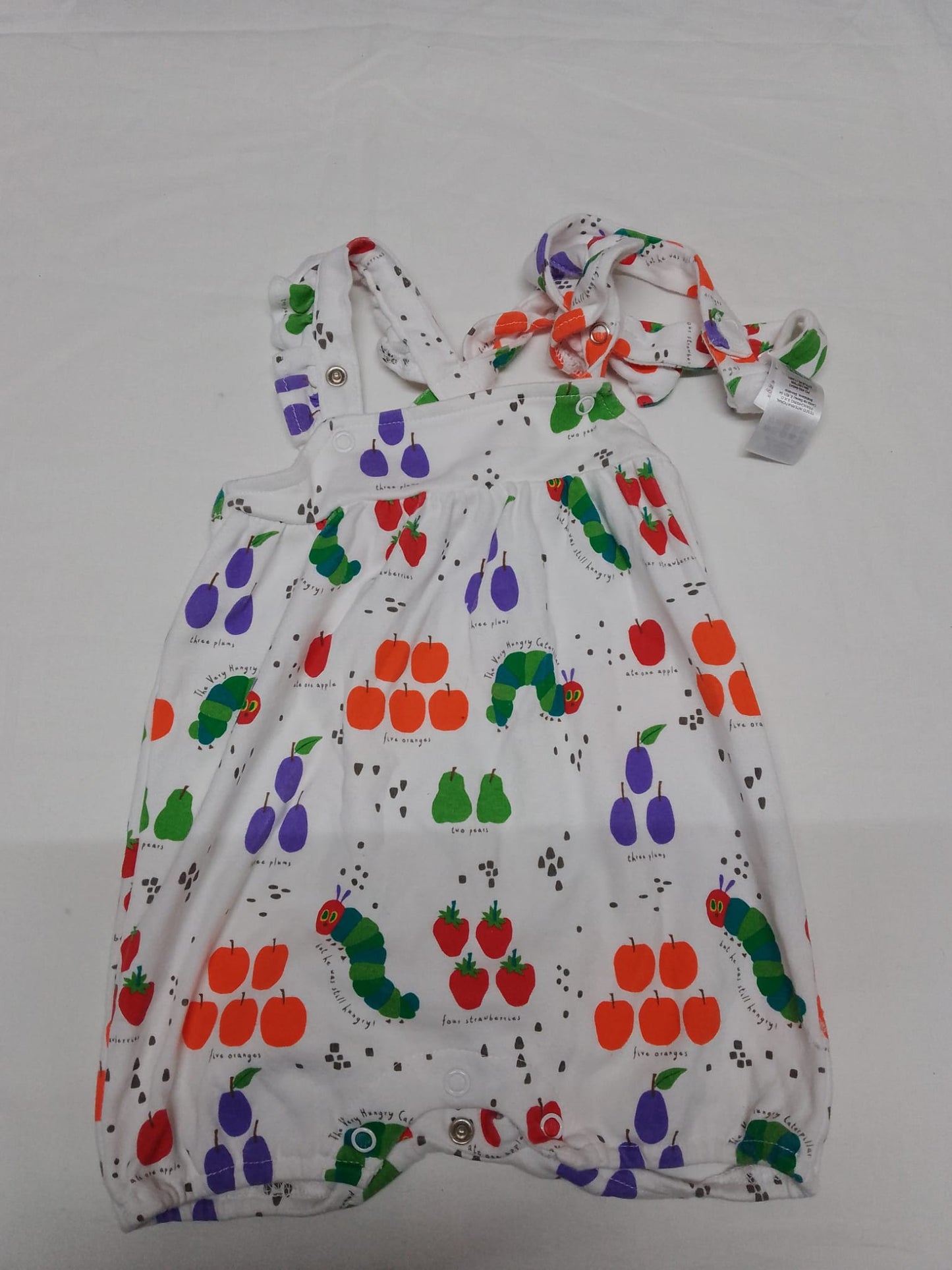 Baby 3-6 months hungry caterpillar dress