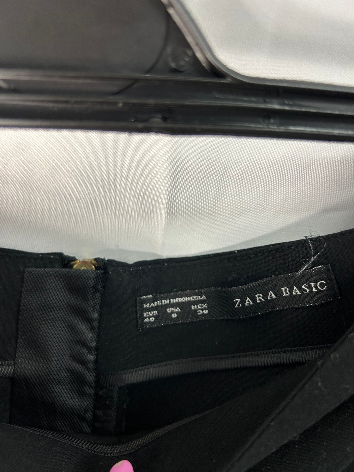 Ladies size 12 - Zara black pencil skirt