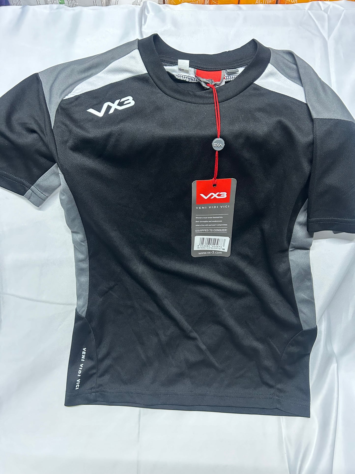 Kids Age 9-10 - Medium Boys - VX3 Sports T-shirt