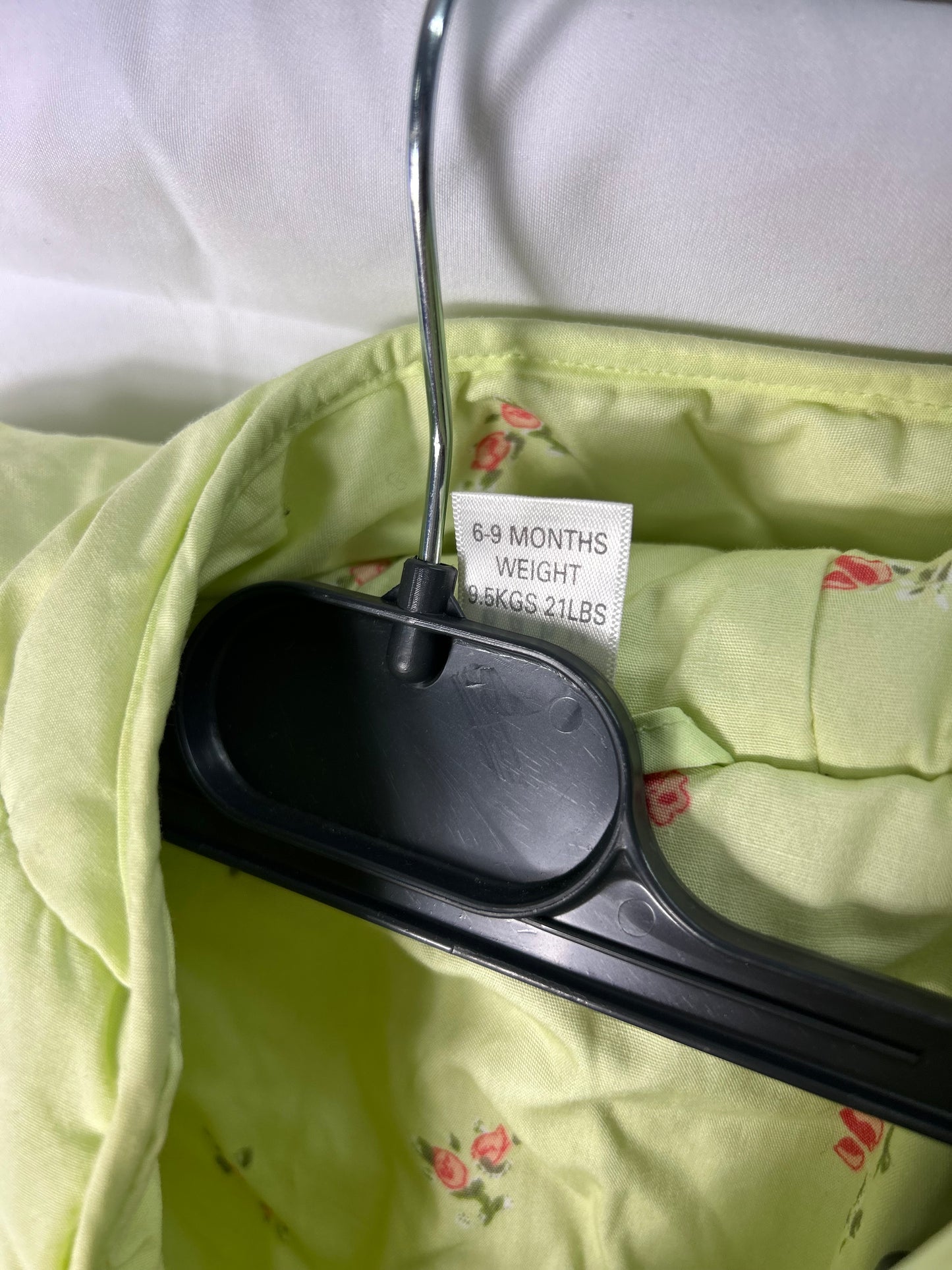 Kids Baby age 6-9 months - green coat