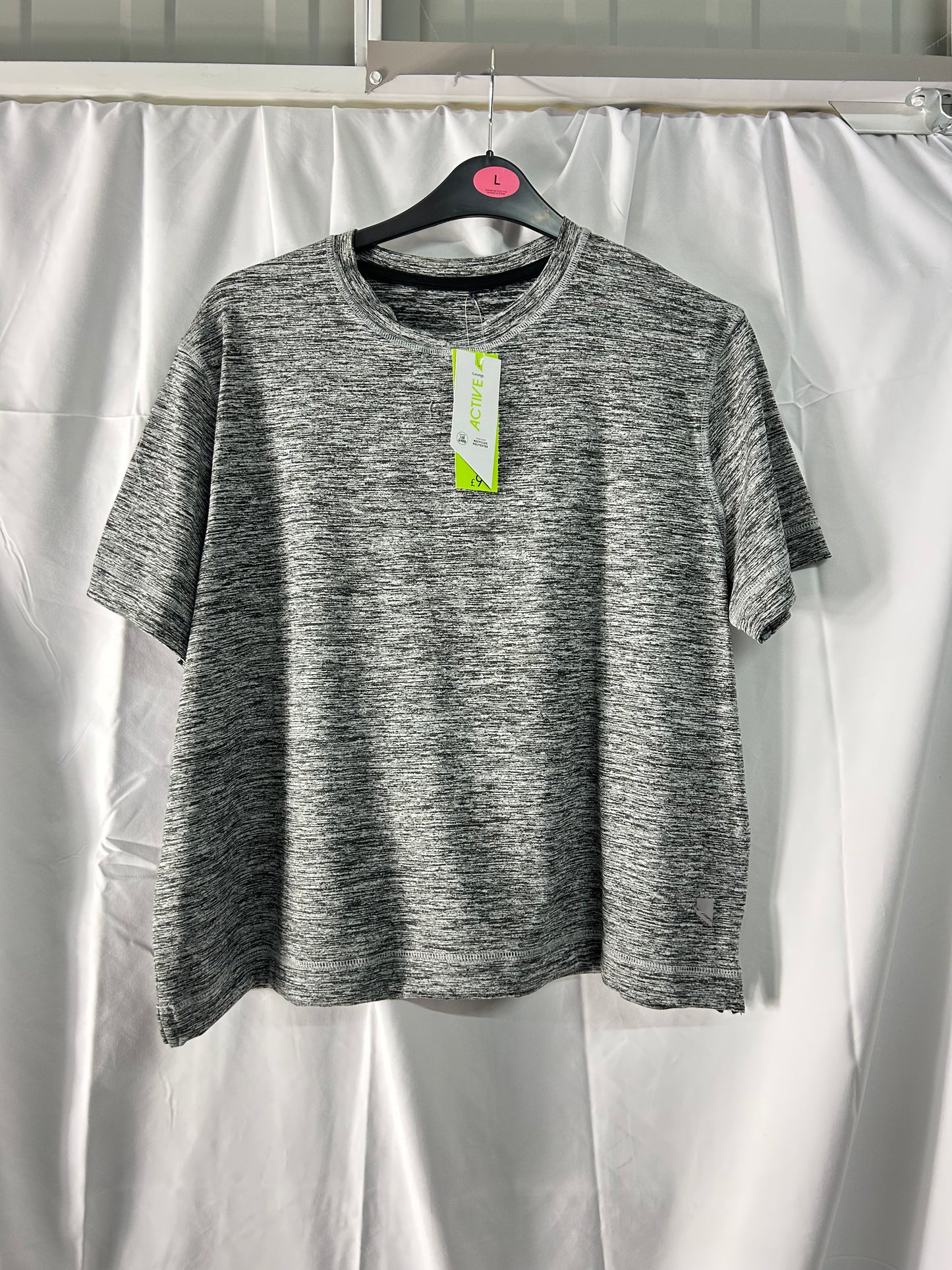 Ladies size L - Grey Sports top George@Asda