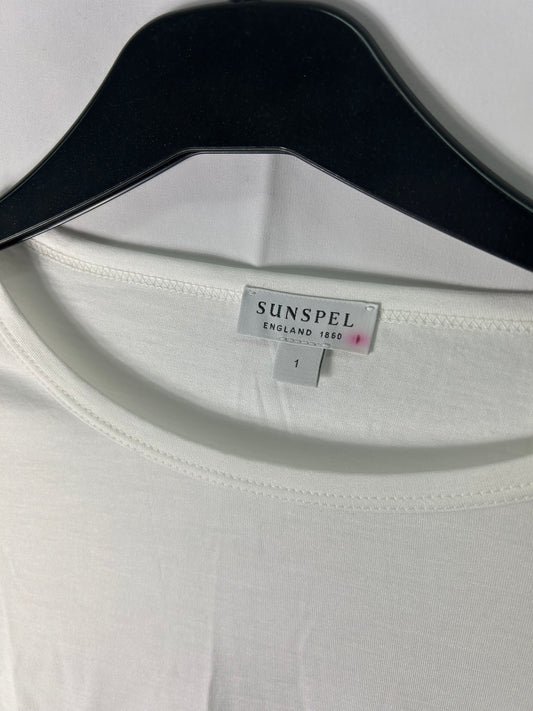 Ladies size 8 - Sunspel Long Sleeve Top