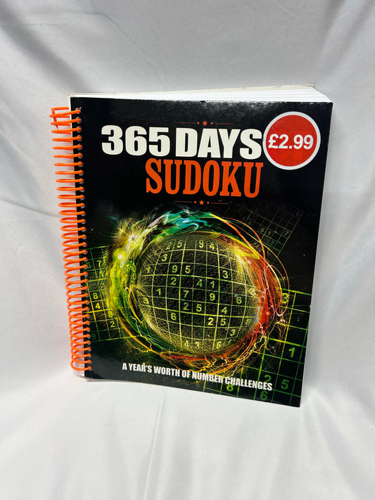 Sudoku Book - 365 Days of Sudoku  - large print