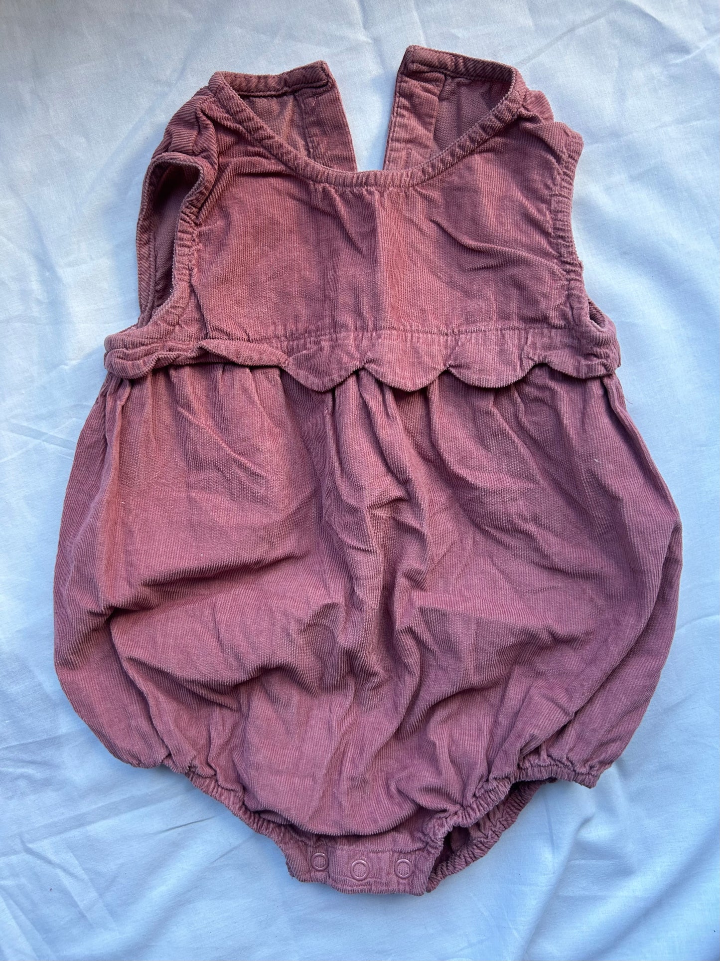 Baby 18-24 Months Pink 'Tu' baby grow