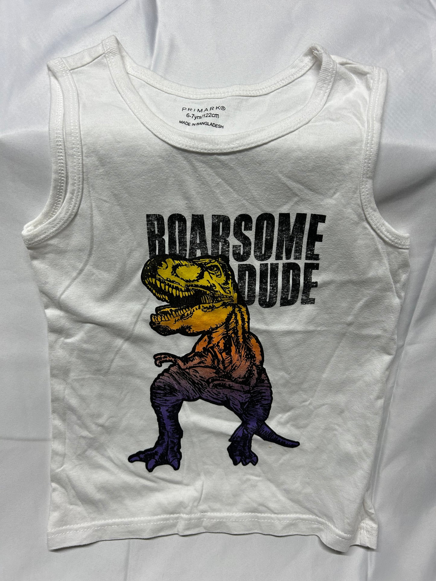 Kids Age 6-7 Dinosaur Vest