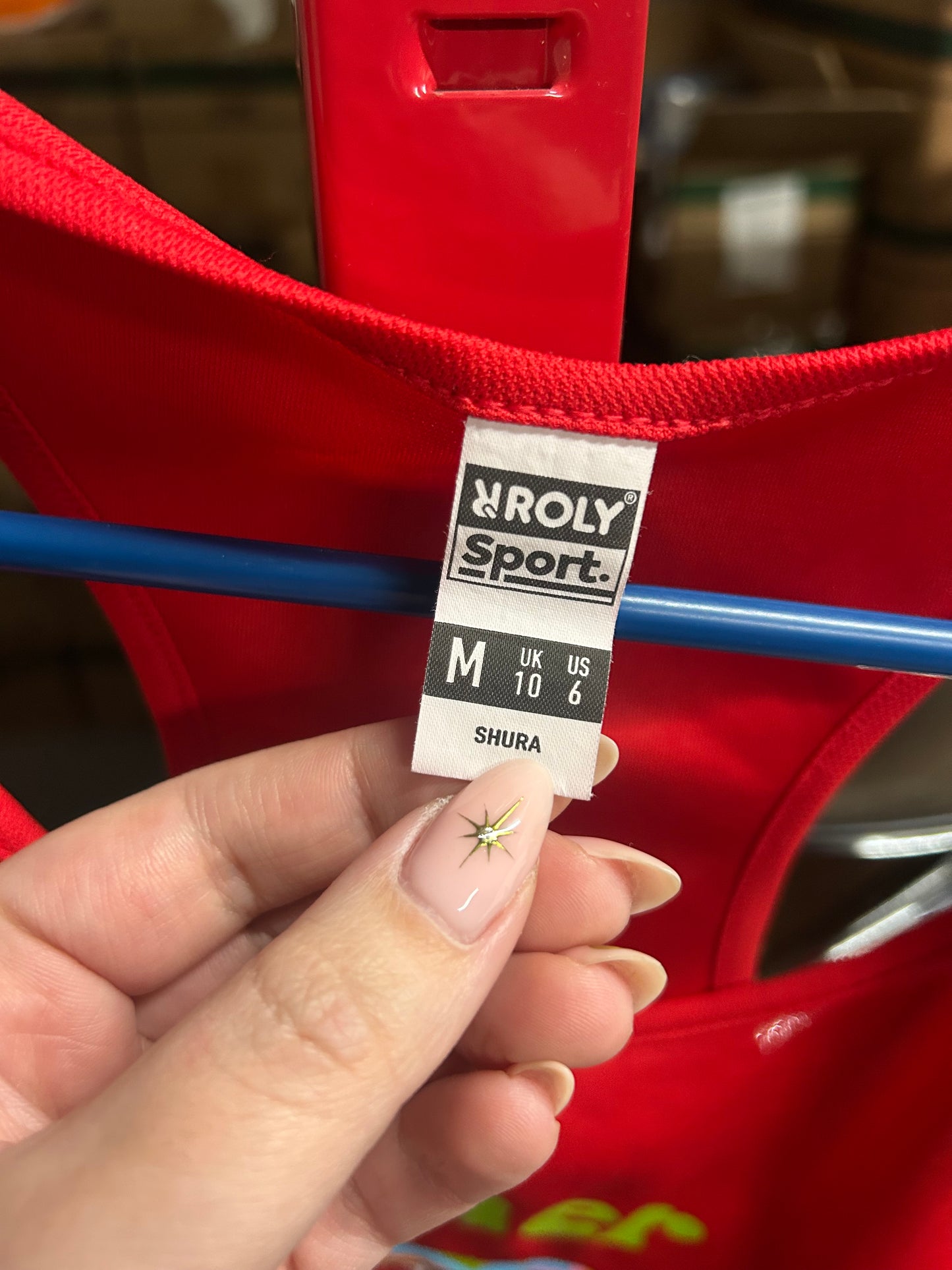 Sports Size M Summer of Running - Campervan Red - Sports Vest