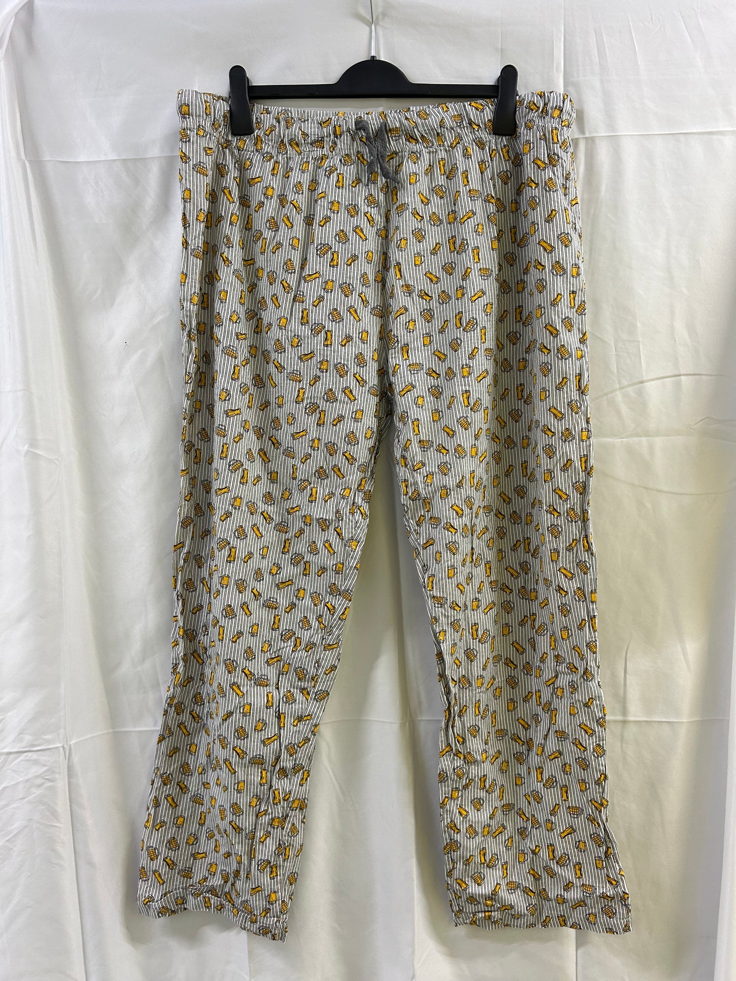 Men’s size 3XL - Pep&Co pyjama bottoms 'beer glasses'