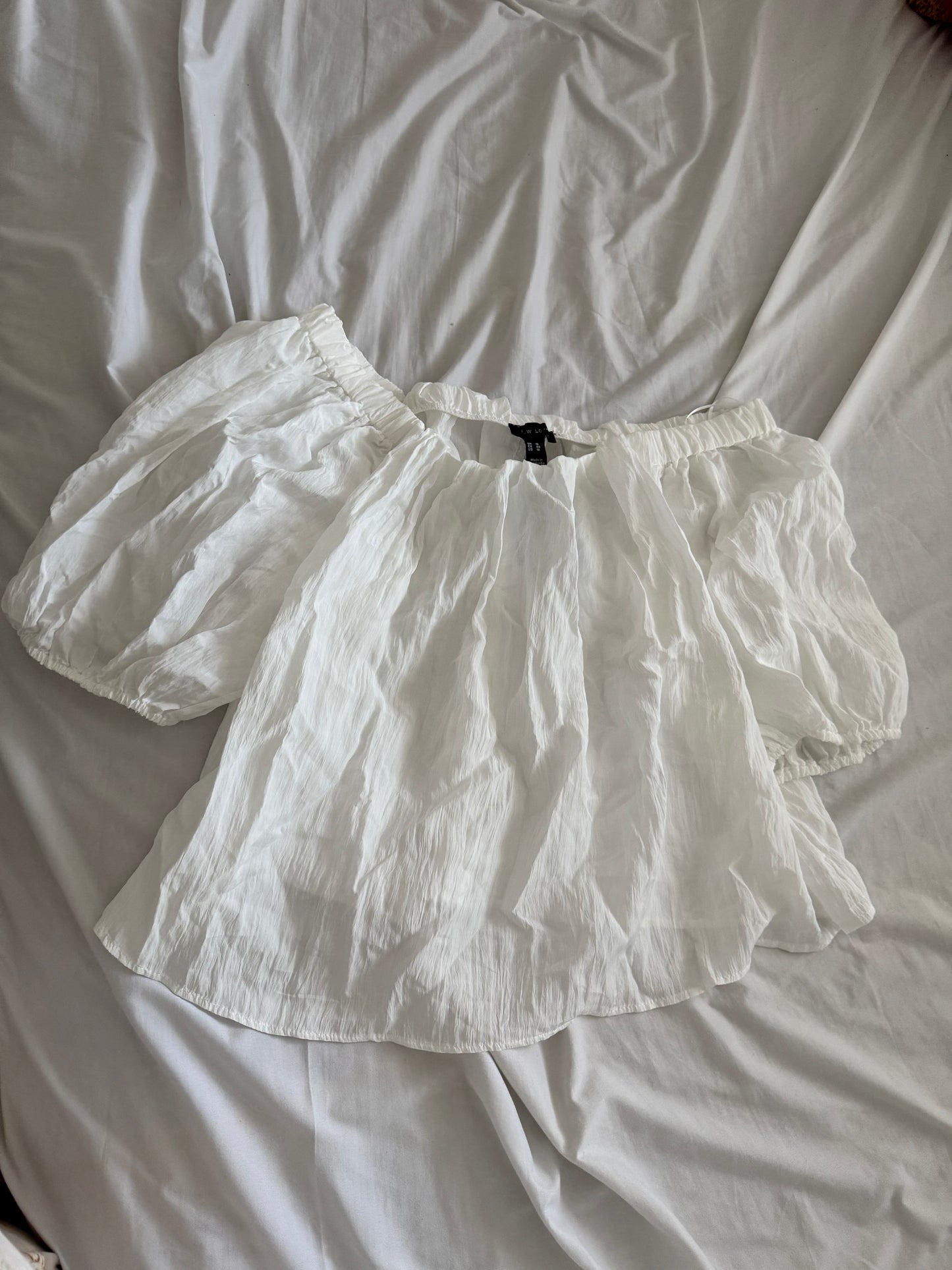 Ladies size 16 - New Look white t-shirt