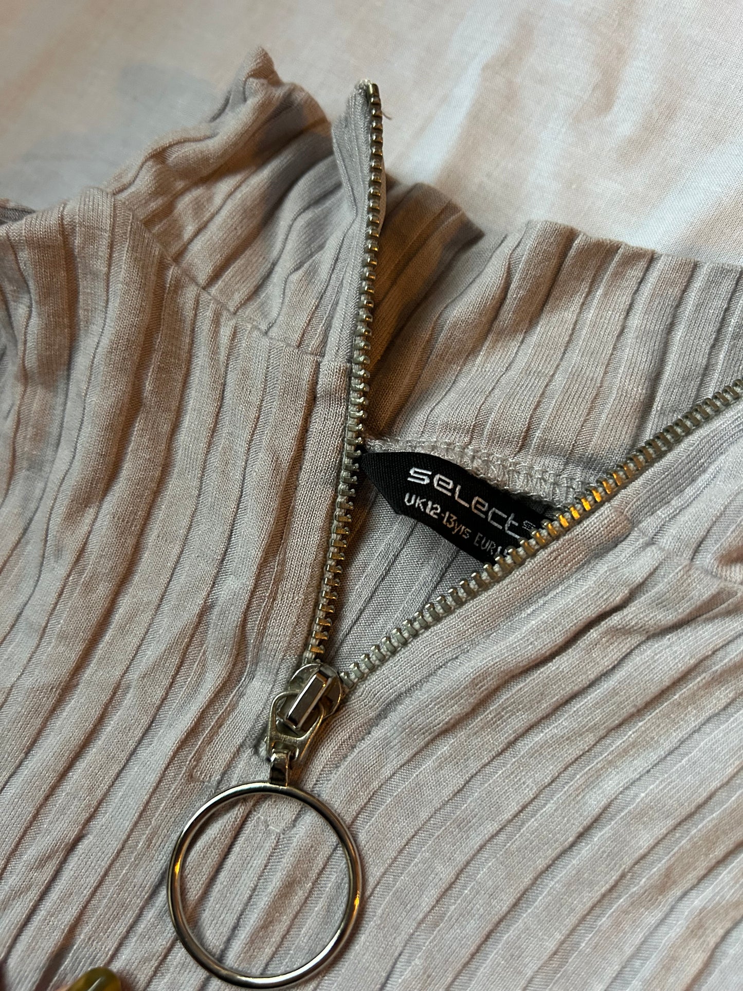 Kids Age 12-13 Grey long Sleeve top