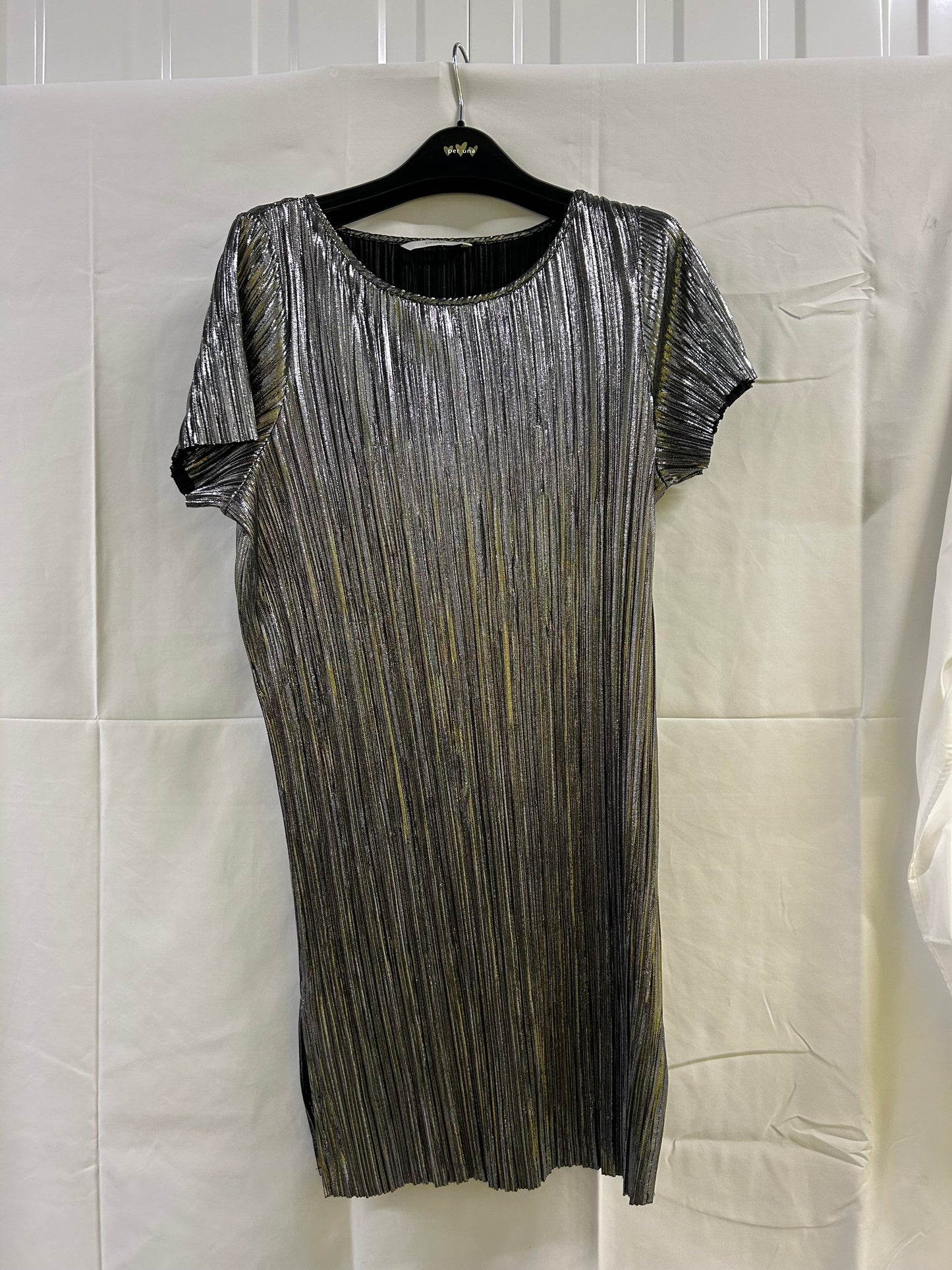 Ladies Size 14 George Silver Dress
