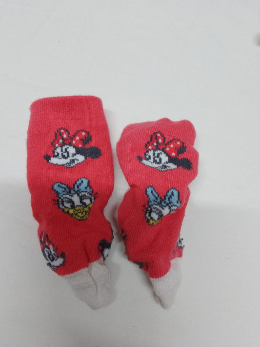 Baby 0-6 months red socks