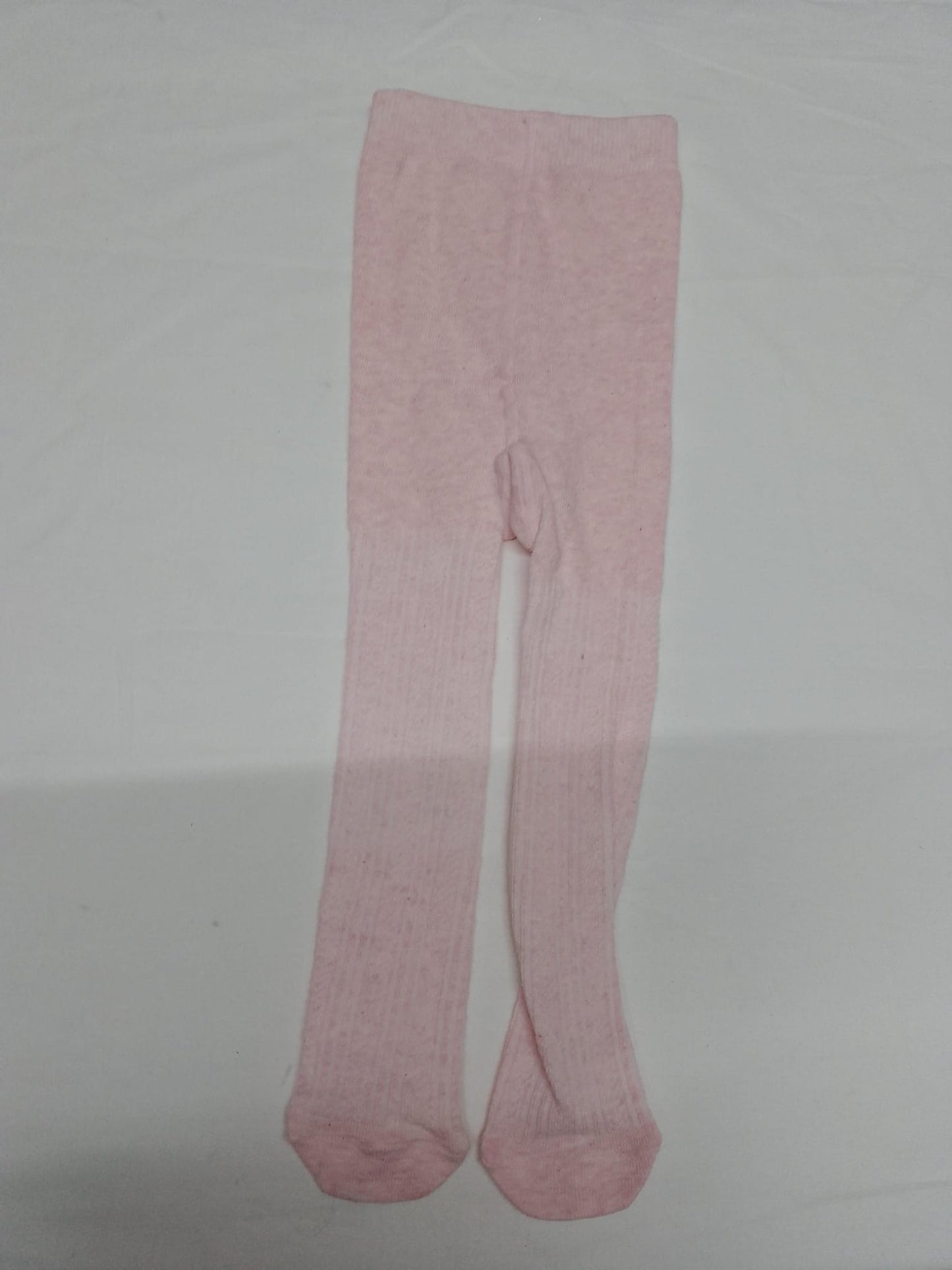 Baby 0-6 months pale pink tights