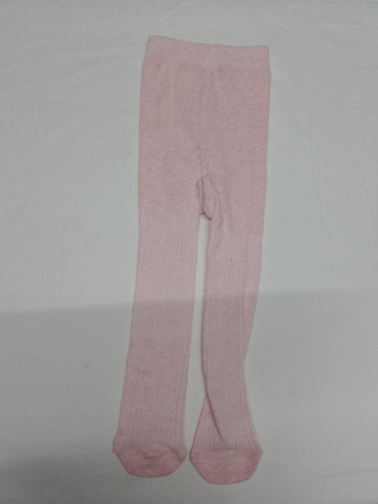 Baby 0-6 months pale pink tights