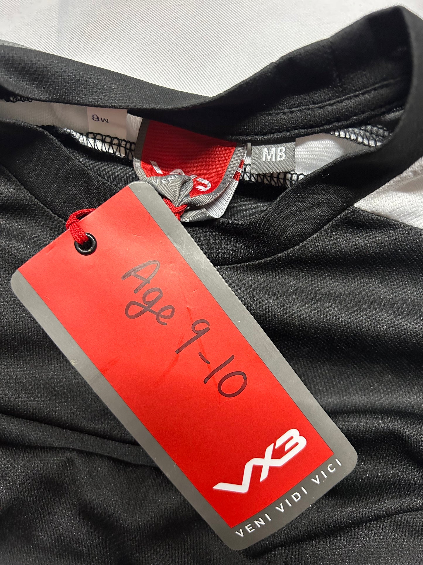 Kids Age 9-10 - Medium Boys - VX3 Sports T-shirt