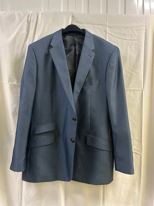 Mens Suit Blue Jacket (50 inch) and Trousers (38 inch inches waist )