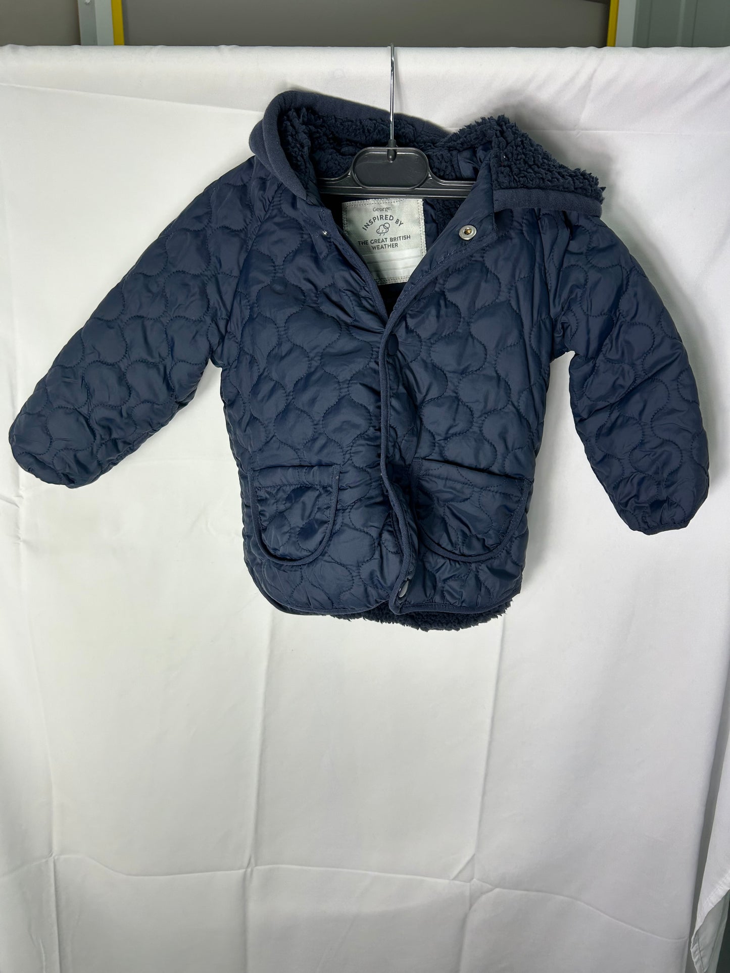 Kids Baby age 12-18 months - navy coat