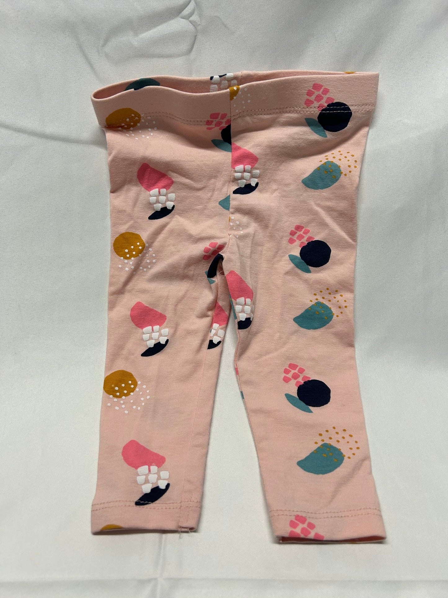 Baby 6-9 months Pink Flowers Trousers