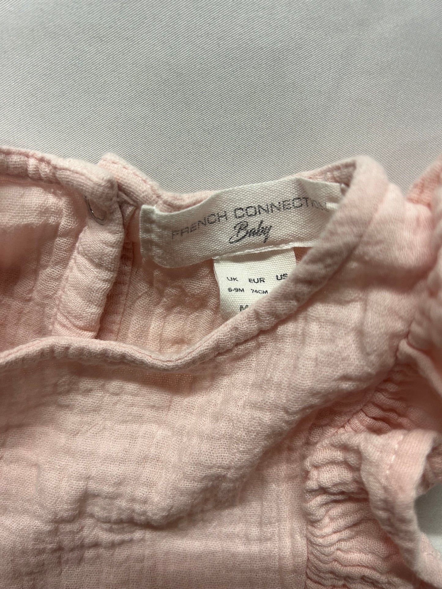 Baby 6-9 months French Connection Pink Dress