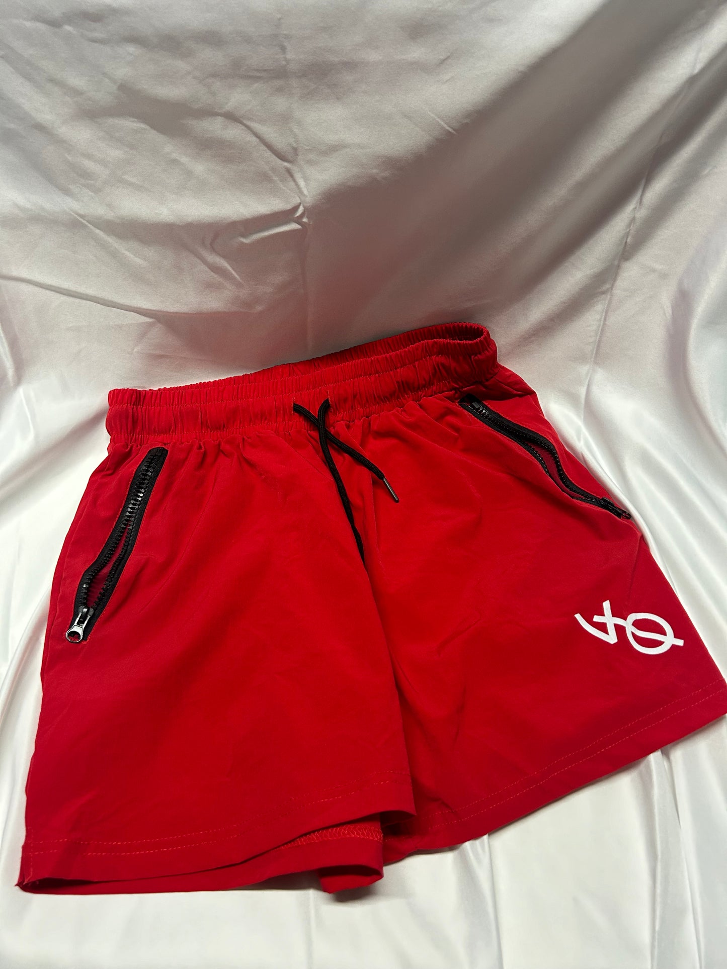 Kids Age 12-13 'XXL BOYS' VO Red Sport Shorts