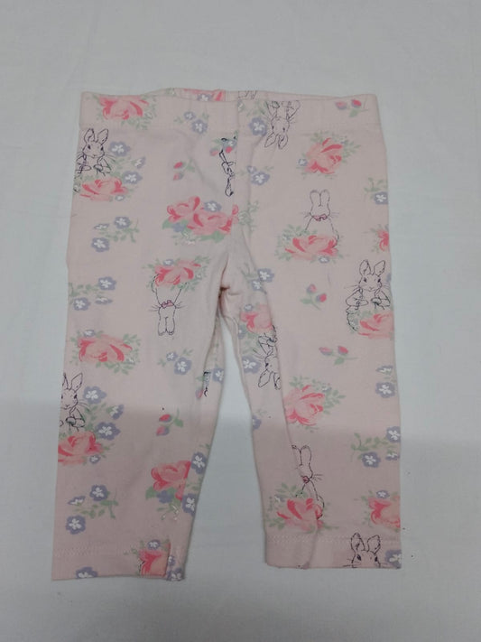 Baby 3-6 months pale pink Peter Rabbit Trousers