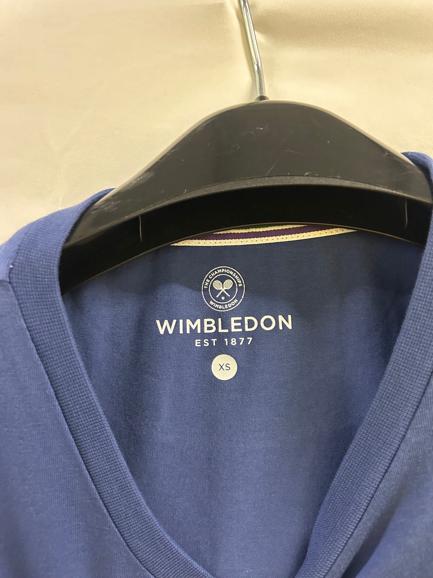Ladies Size 6 Blue Wimbledon Tshirt