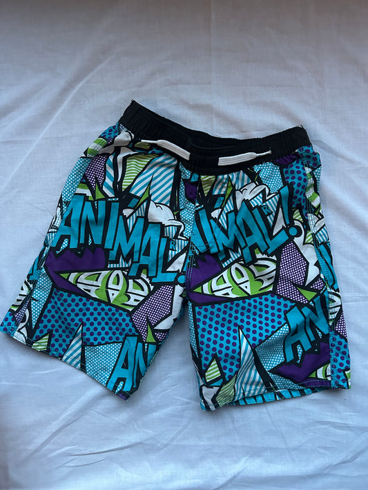 Kids 5-6 Animal Shorts Funky