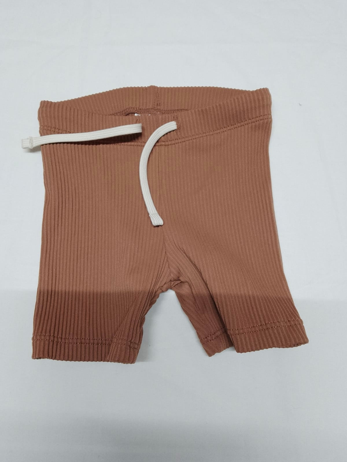 Baby 2-6 months Brown Elasticated Shorts
