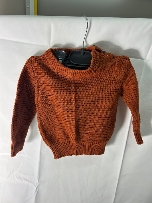 Kids 0-3 months - orange jumper