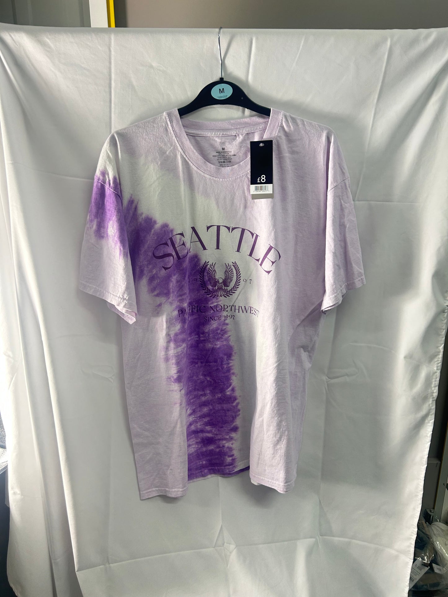 Ladies size medium - Seattle purple T-shirt George@Asda