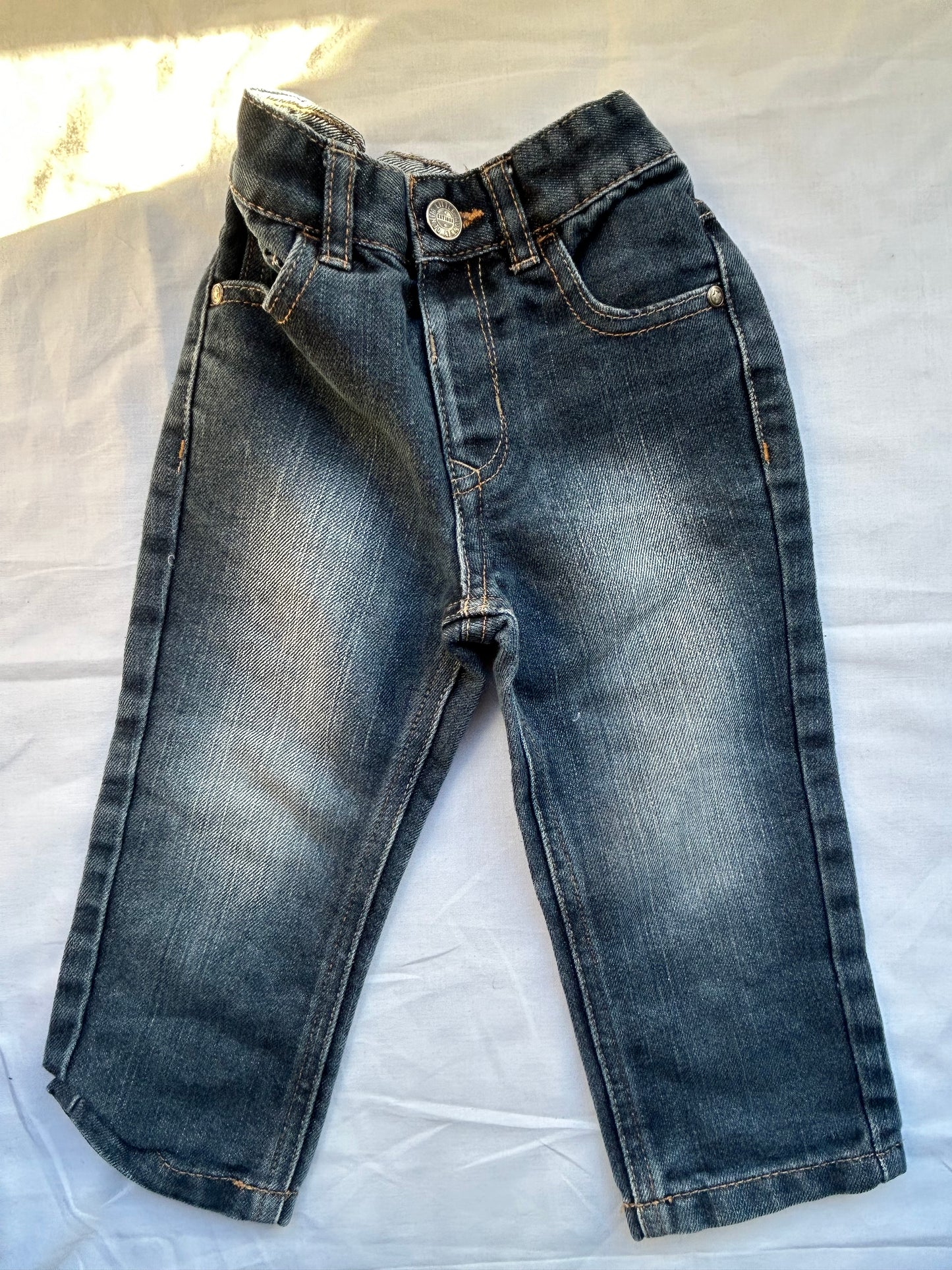 Baby 18-24 Months Dark Blue 'George' Denim Jeans