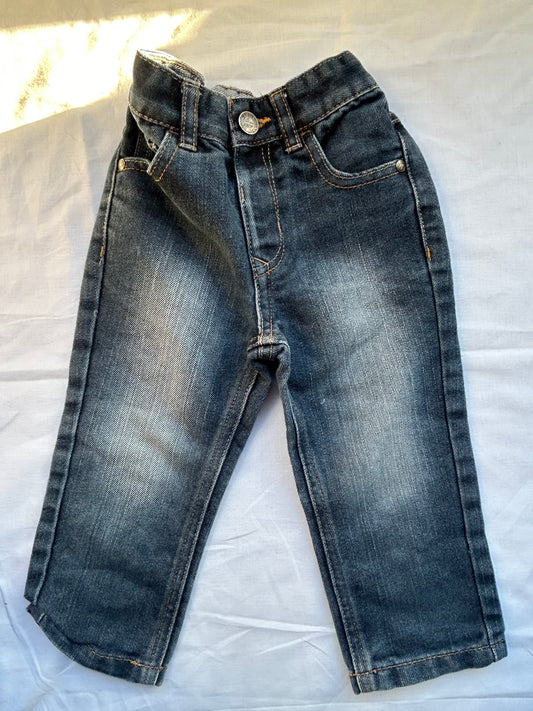 Baby 18-24 Months Dark Blue 'George' Denim Jeans