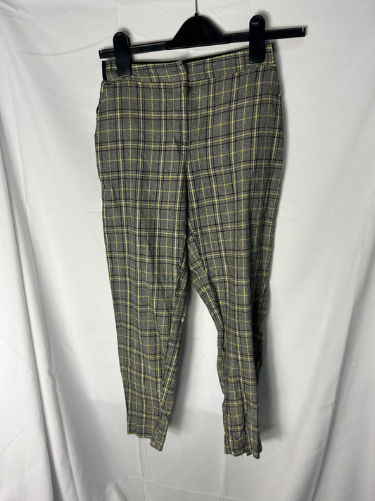 Ladies size 6 - Primark grey checkered trousers