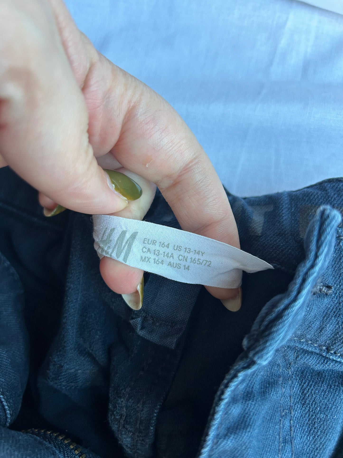 Kids Age 13-14 H&M Blue Jeans