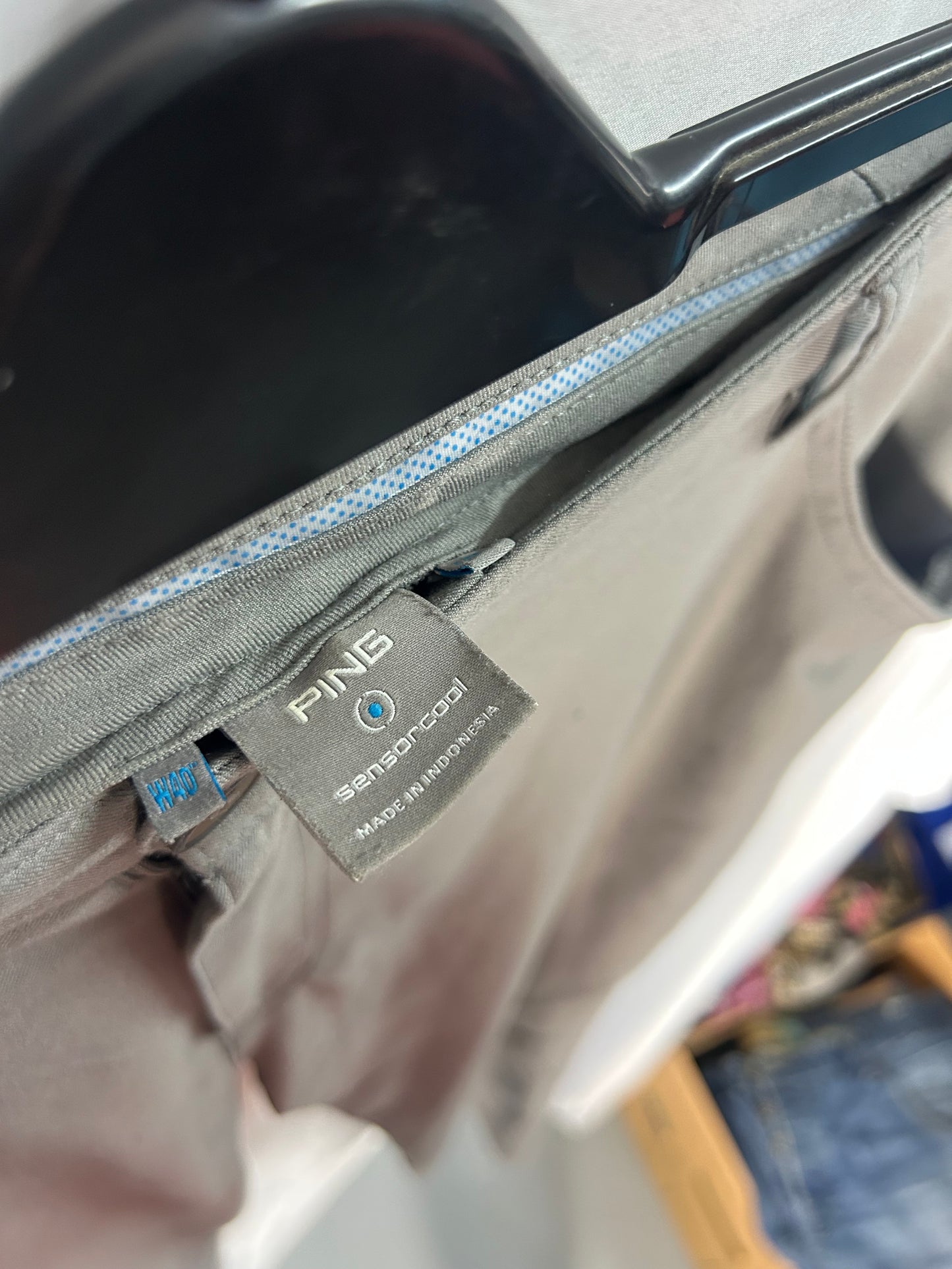 Men’s size 40 inch inches waist - Ping grey trousers