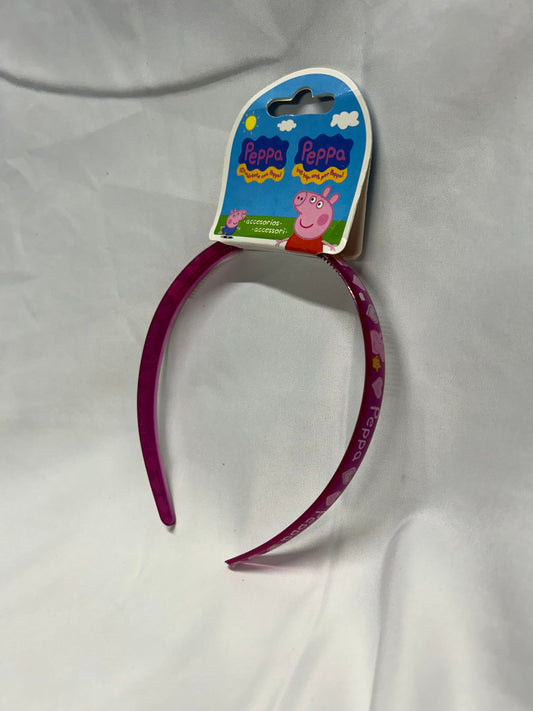 Peppa Pig Headbands Dark Pink