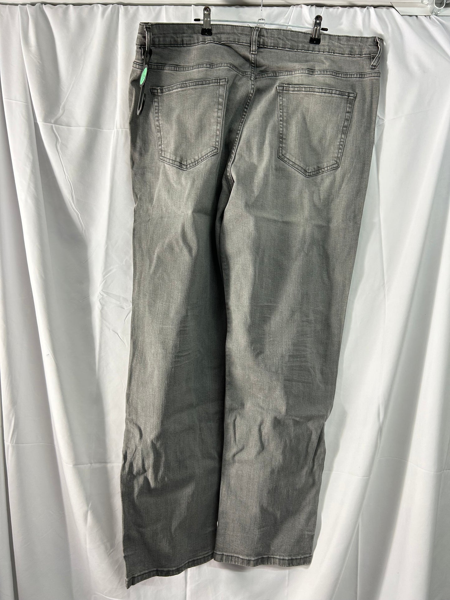 Men’s George@Asda grey loose jeans - size 42 inch waist x 32 inch leg