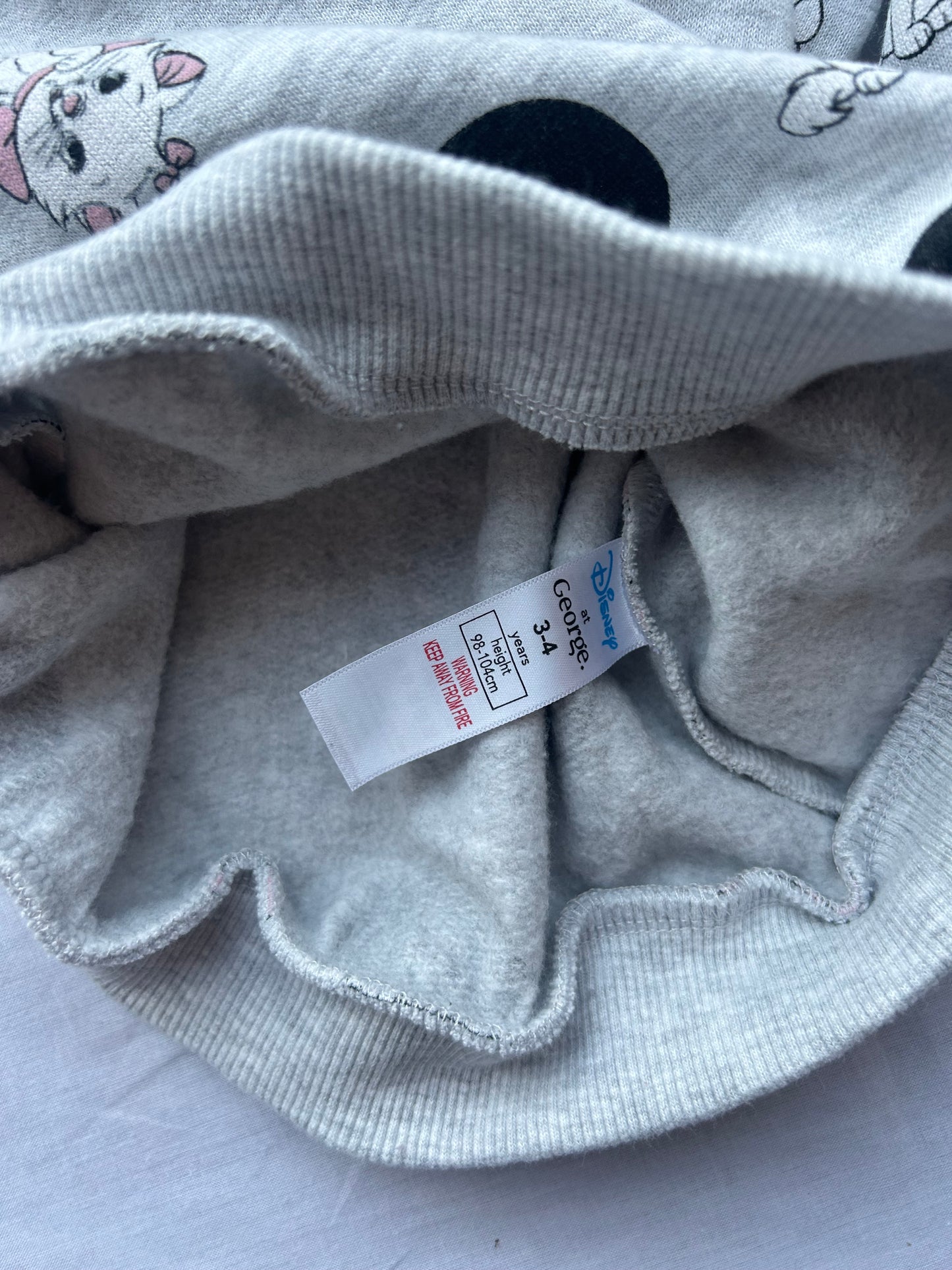 Kids Age 3-4 Disney Cat Jumper