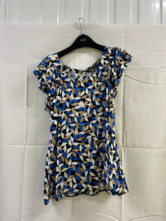 Ladies Size 16 Patterned top
