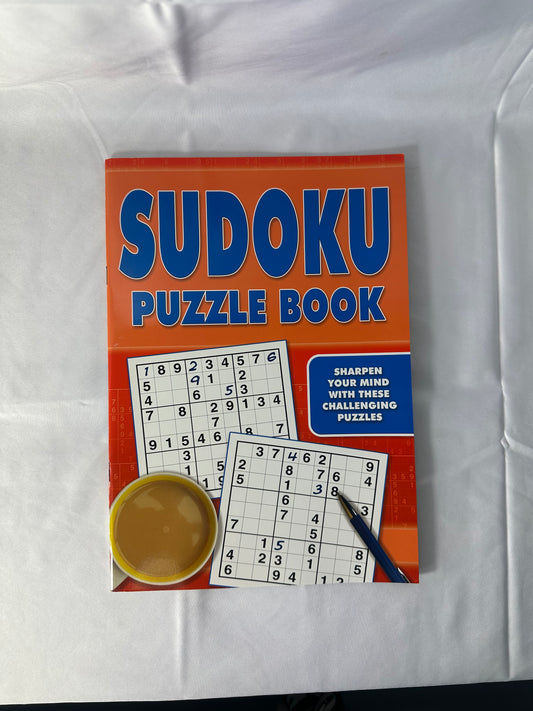 Sudoku Puzzle Book - Red