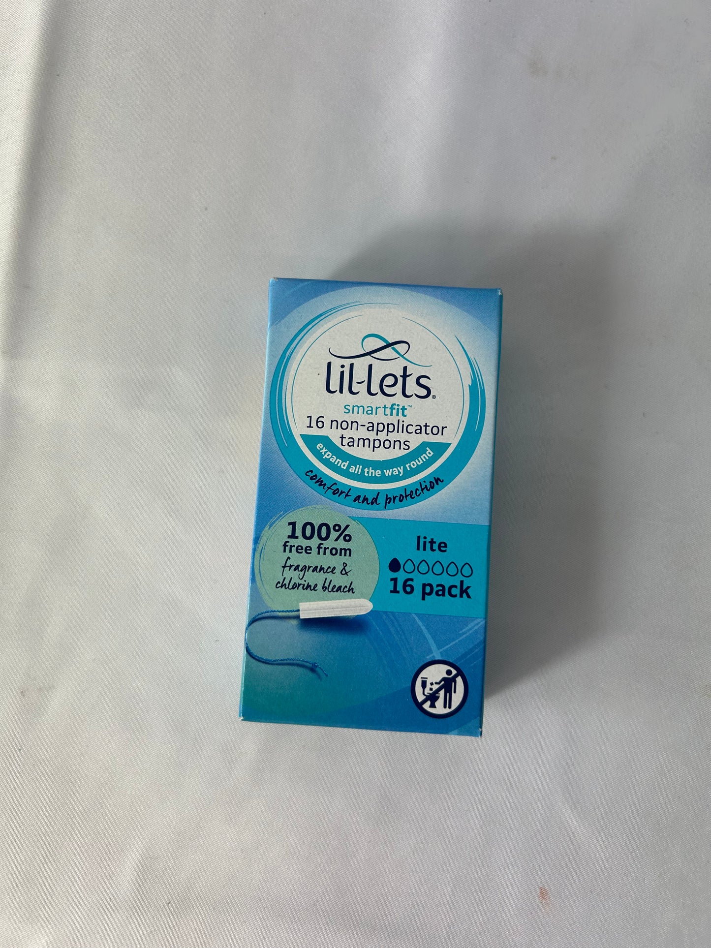 Lil-lets non-applicator tampons - Size 1 ‘Lite’ x 16