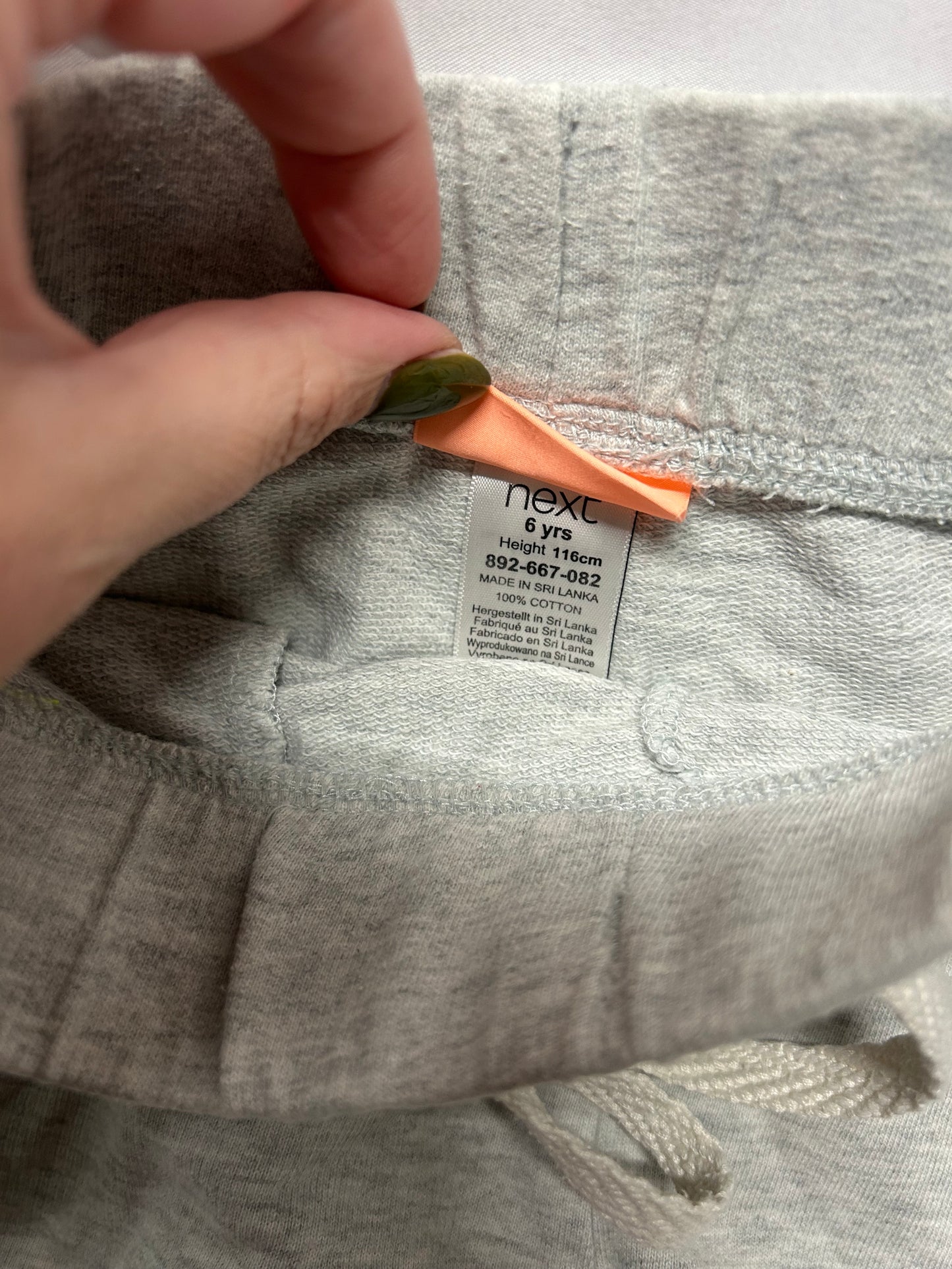 Kids age 6 years Grey jogger Shorts